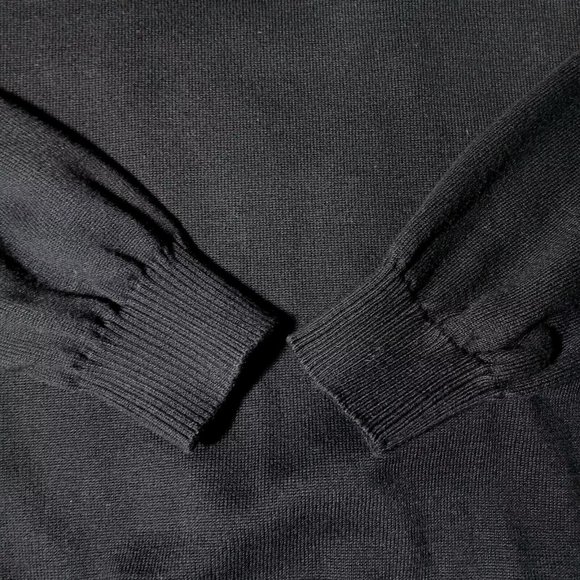 Callaway Golf Sweater Mens L Pullover Black Nationwide Insurance Logo 1/4 Zip - Picture 11 of 12